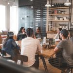 people sitting on chair